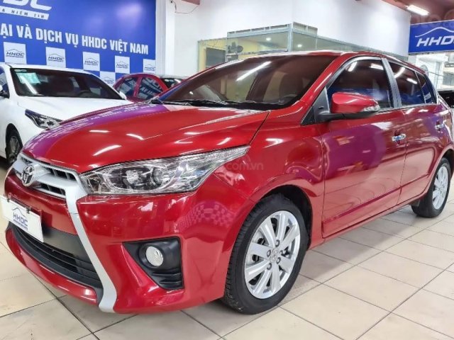 Bán xe Toyota Yaris 1.5G đời 2017, màu đỏ, xe nhập số tự động giá cạnh tranh0