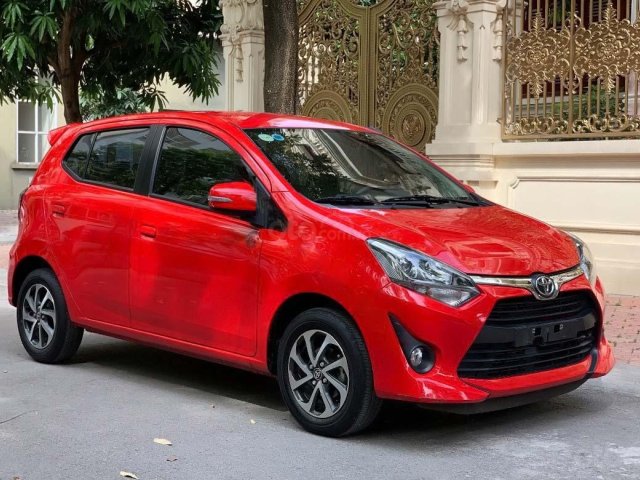 Bán Toyota Wigo 1.2G AT đời 2019, màu đỏ, xe nhập còn mới 