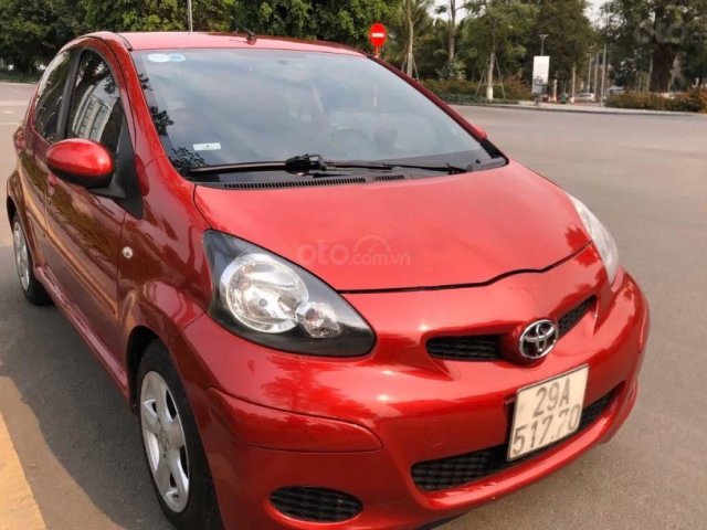 Cần bán Toyota Aygo 1.0 AT 2011, màu đỏ, nhập khẩu  0