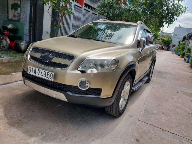 Bán Chevrolet Captiva năm sản xuất 2009, màu vàng, nhập khẩu  0