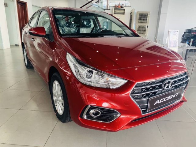 Bán xe Hyundai Accent năm 2019, màu đỏ