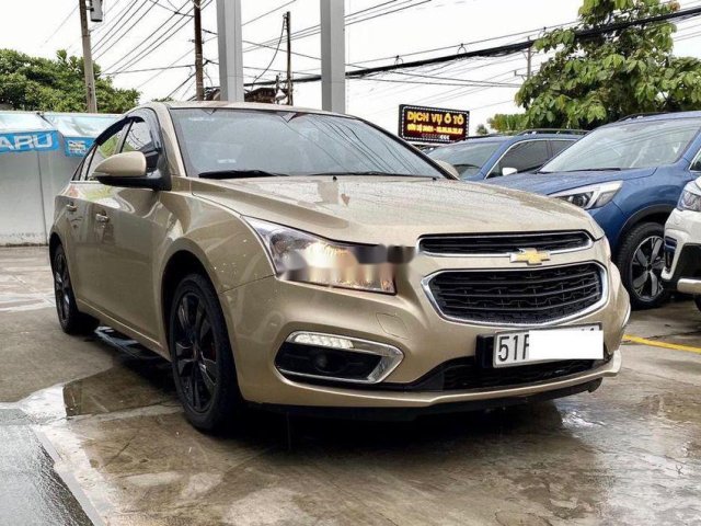 Bán Chevrolet Cruze LTZ đời 2016, màu vàng cát