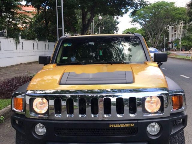 Bán Hummer H3 đời 2006, màu vàng, nhập Mỹ0