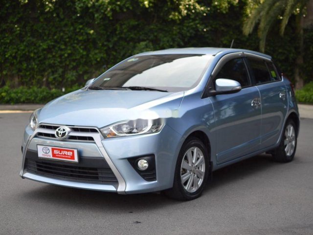 Bán ô tô Toyota Yaris đời 2015, màu xanh