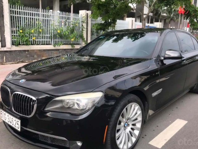 Bán BMW 7 Series 750Li đời 2009, màu đen, nhập khẩu nguyên chiếc  