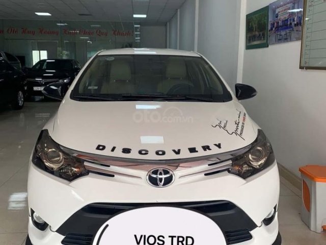 Cần bán gấp Toyota Vios 1.5 TRD sản xuất năm 2018, màu trắng  