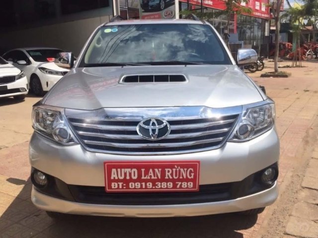 Bán xe Toyota Fortuner 2.5G năm sản xuất 2015, màu bạc 0