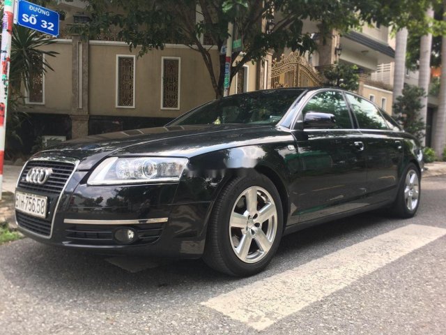 Chính chủ bán ô tô Audi A6 đời 2008, màu đen, nhập khẩu nguyên chiếc, siêu tiết kiệm xăng0