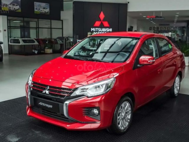Bán xe Mitsubishi Attrage sản xuất năm 2020, màu đỏ, nhập khẩu  