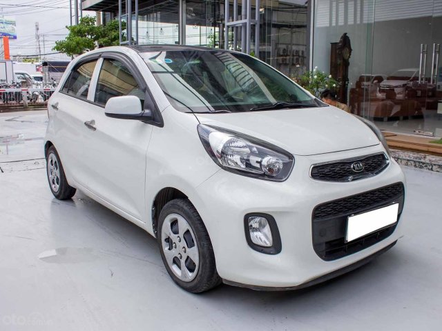 Kia Morning 1.2MT 2016 số sàn màu trắng biển TP xe đẹp giá rẻ0