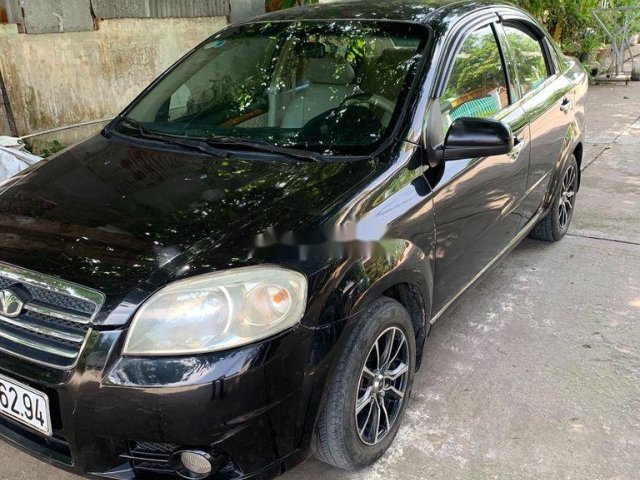 Cần bán gấp Daewoo Gentra đời 2007, màu đen, giá 139tr