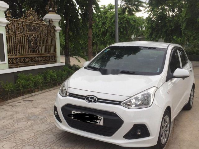 Xe Hyundai Grand i10 sản xuất 2015, màu trắng, xe nhập còn mới  0