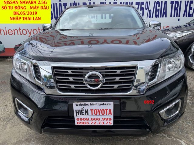 Bán Nissan Navara đời 2019, màu đen, xe nhập 0