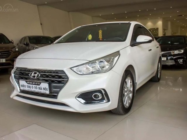 Bán Hyundai Accent 1.4 MT đời 2019, màu trắng, giá chỉ 450 triệu