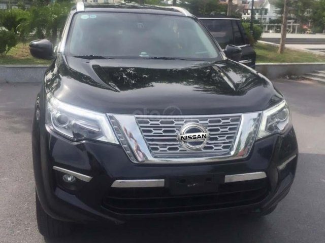 Cần bán lại xe Nissan Terra E 2.5 AT 2WD sản xuất 2018, màu đen, nhập khẩu Thái, giá 755tr