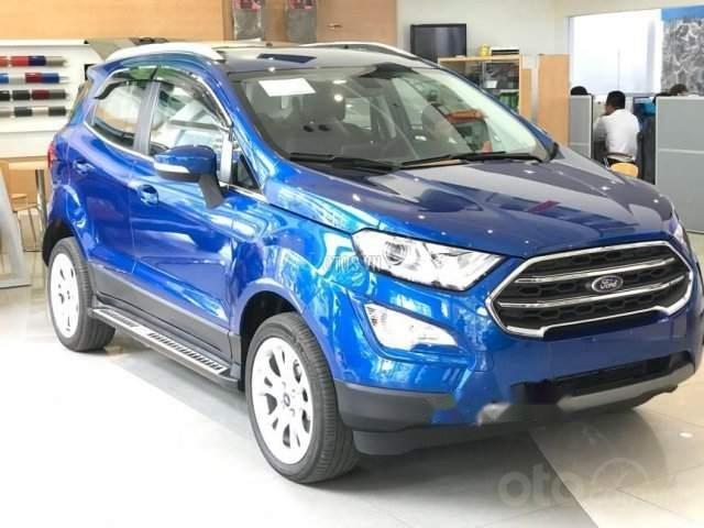 Bán xe Ford EcoSport 1.0L Titanium 2020, màu xanh lam, xe nhập0