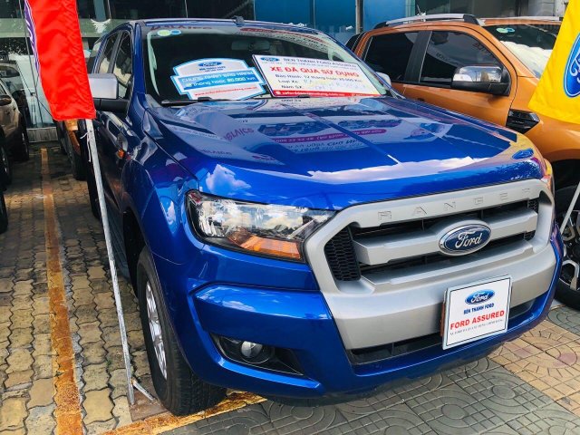 Bán Ford Ranger đăng ký lần đầu 2017, màu xanh lam ít sử dụng, giá chỉ 530 triệu đồng