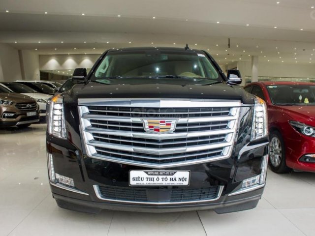 Bán xe Cadillac Escalade ESV Platinum 2016, màu đen, xe nhập0