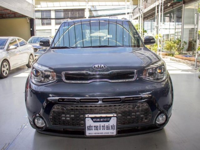 Bán xe Kia Soul 2.0 AT 2014, xe nhập, màu xanh lam, trả trước chỉ 189 triệu