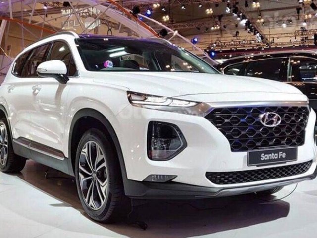 Bán nhanh với chiếc Hyundai Santa Fe 2.4L xăng cao cấp, đời 2020, có sẵn xe, giao nhanh