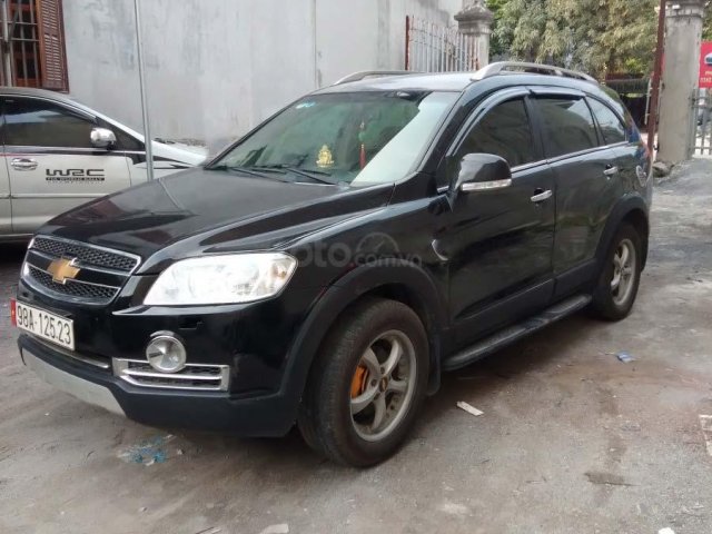 Bán Chevrolet Captiva LT 2.4 MT sản xuất 2007, màu đen  0