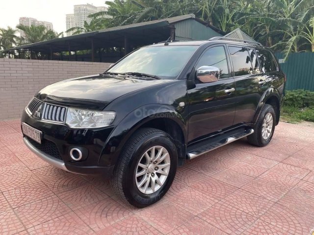 Bán Mitsubishi Pajero Sport 2.5D 4x2 AT sản xuất 2012, màu đen, xe nhập  0