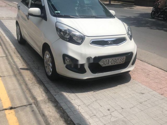 Bán ô tô Kia Picanto sản xuất 2013, màu trắng, máy êm ru0