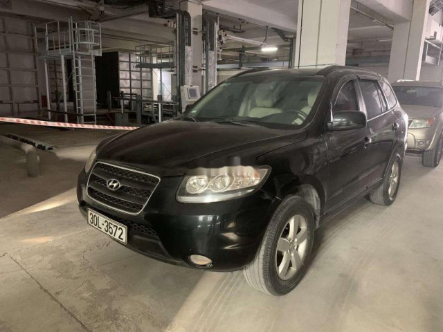 Bán xe Hyundai Santa Fe đời 2008, màu đen, nhập khẩu nguyên chiếc0