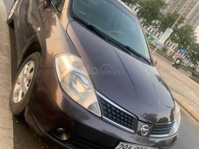 Bán Nissan Tiida đời 2007, màu nâu, xe nhập