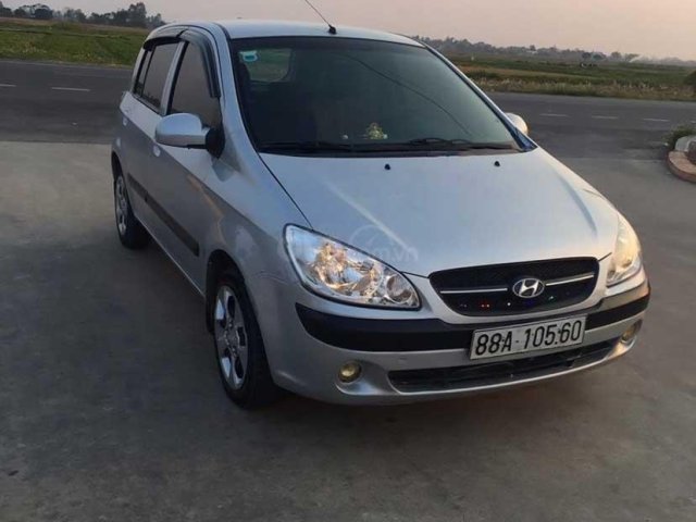 Bán Hyundai Getz 1.1 MT đời 2009, màu bạc, xe nhập, giá chỉ 145 triệu