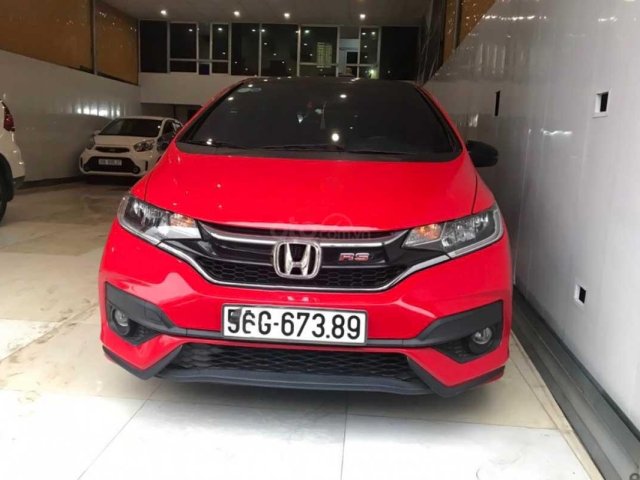 Cần bán lại xe Honda Jazz RS đời 2018, màu đỏ, xe nhập còn mới0