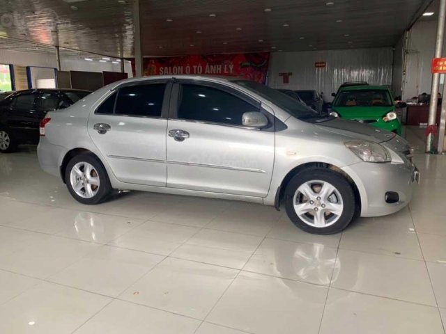 Bán Toyota Vios 1.5E đời 2008, màu bạc, 255tr