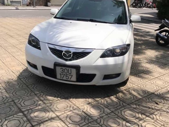 Bán ô tô Mazda 3 năm 2009, màu trắng, xe nhập chính chủ0