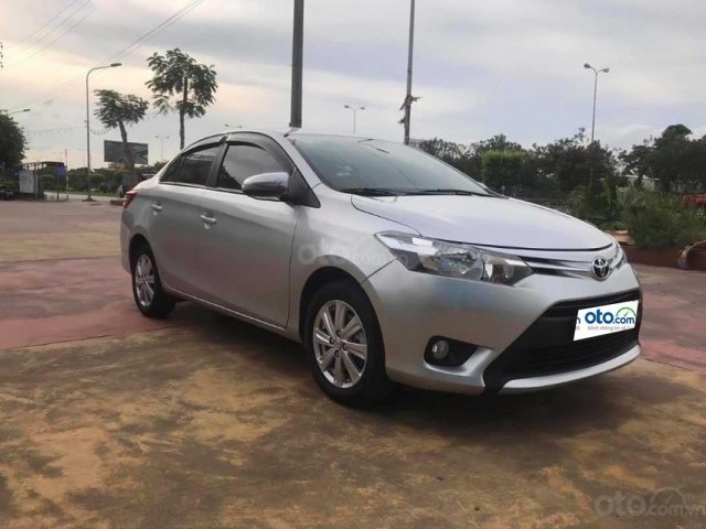 Bán Toyota Vios E năm 2018, màu bạc như mới, giá tốt0