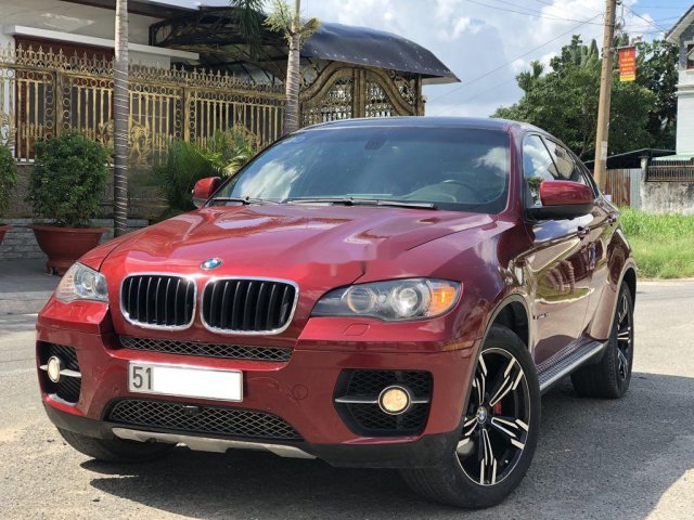 Bán lại xe BMW X6 năm 2009, màu đỏ, nhập khẩu nguyên chiếc0