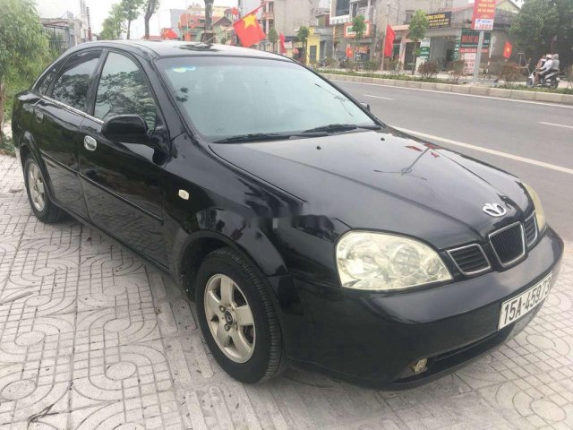 Bán Daewoo Lacetti 2006, màu đen xe gia đình0