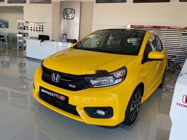 Cần bán xe Honda Brio 2019, màu vàng, xe nhập