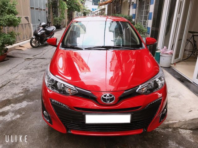 Toyota Vios 1.5G 2019 dòng full, 7 túi khí màu đỏ, odo 38.000km0