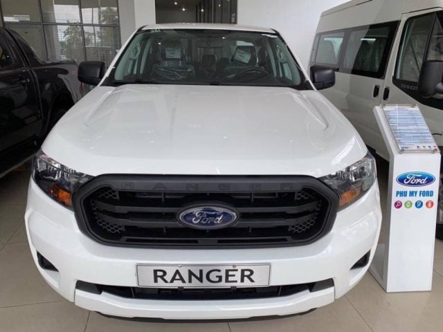 Bán xe Ford Ranger XL 4x4 2020, màu trắng, xe nhập0