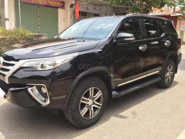 Cần bán lại xe Toyota Fortuner 2017, màu đen, nhập khẩu 