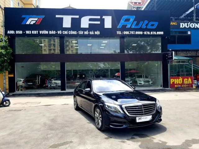 Bán Mercedes S500L, sản xuất 2015, đăng ký 2016, tên công ty, màu đen0