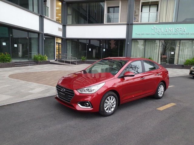 Bán Hyundai Accent 1.4 MT sản xuất 2019, màu đỏ0