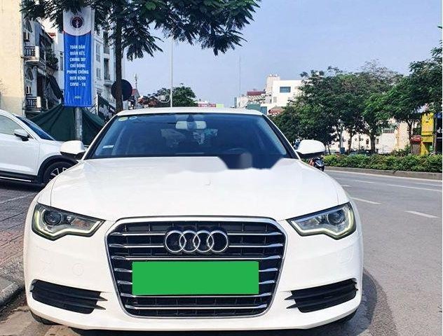 Gia đình cần bán Audi A6 2015 tự động, màu trắng0