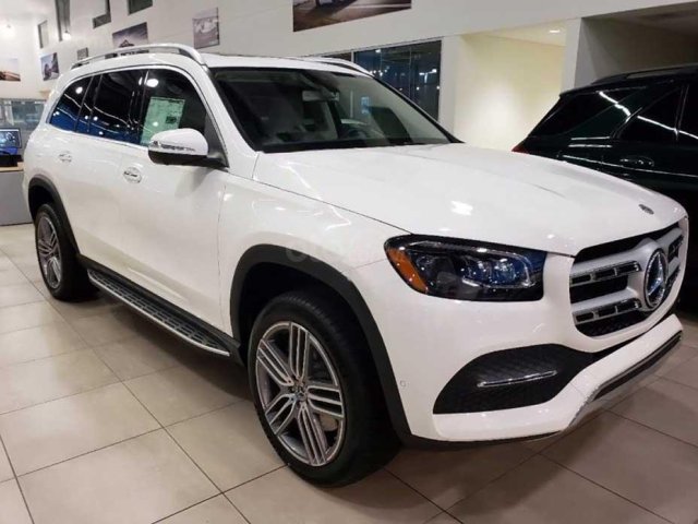 Cần bán xe Mercedes GLS450 4Matic sản xuất 2020, màu trắng, nhập khẩu nguyên chiếc