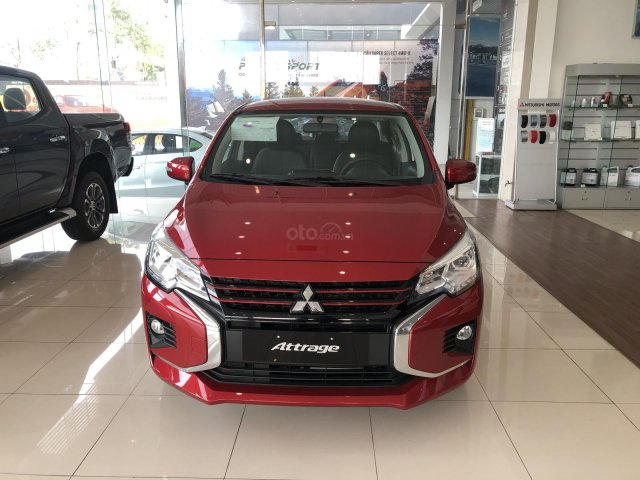 Bán ô tô Mitsubishi Attrage 2020, giá tốt, khuyến mại: Dán kính, trải sàn, bộ pk, bảo hiểm thân vỏ
