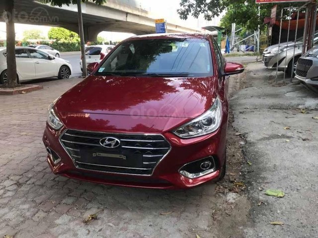 Cần bán xe Hyundai Accent 1.4 MT năm sản xuất 2018, màu đỏ như mới, 425tr0