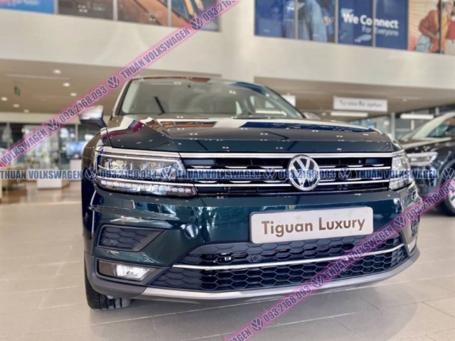 Cần bán Volkswagen Tiguan Luxury sản xuất 2020, màu xanh lam, nhập khẩu0