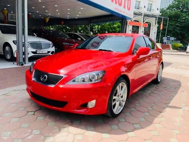 Bán Lexus IS sản xuất năm 2007, màu đỏ, nhập khẩu  0