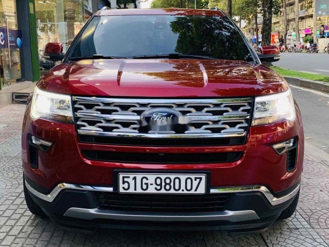 Bán xe Ford Explorer đời 2019, màu đỏ, nhập khẩu, siêu lướt