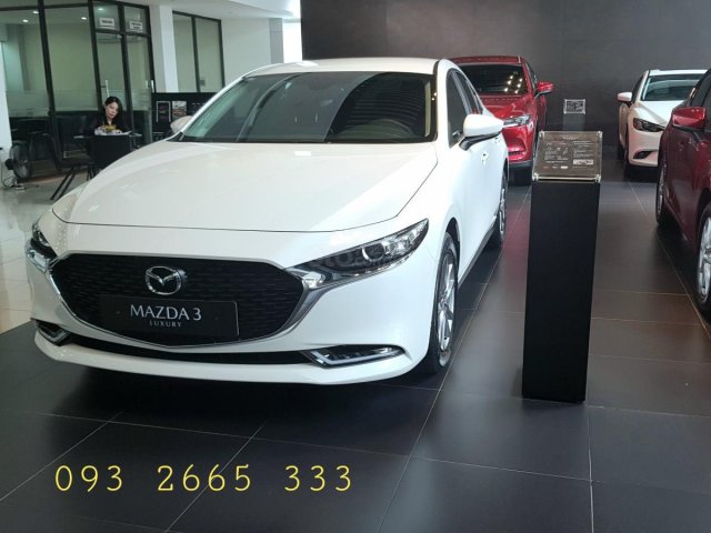 Bán Mazda 3 2020 - trả trước chỉ 133tr - giảm 50% thuế trước bạ, xe giao ngay, hồ sơ vay nhanh0